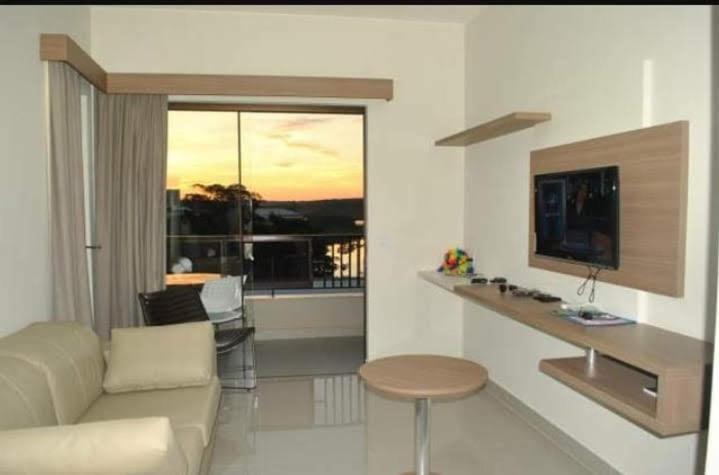 Apart-Hotel Marina Flat Caldas Novas Buitenkant foto