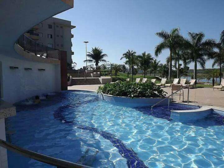 Apart-Hotel Marina Flat Caldas Novas Buitenkant foto