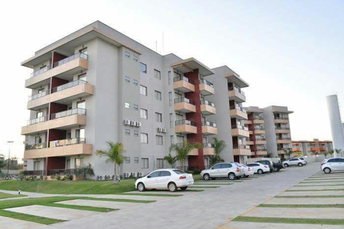 Apart-Hotel Marina Flat Caldas Novas Buitenkant foto