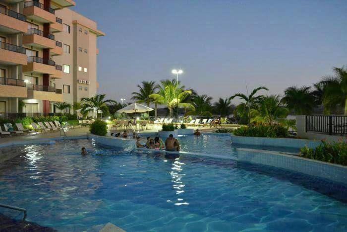 Apart-Hotel Marina Flat Caldas Novas Buitenkant foto
